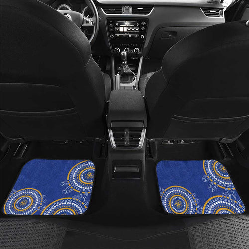 Custom AFL Eagles  NAIDOC Week Car Mats Keep The Fire Burning Indigenous Art