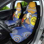 Custom AFL Eagles  NAIDOC Week Car Seat Cover Keep The Fire Burning Indigenous Art