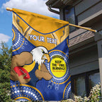 Custom AFL Eagles  NAIDOC Week Garden Flag Keep The Fire Burning Indigenous Art