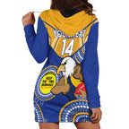 Custom AFL Eagles  NAIDOC Week Hoodie Dress Keep The Fire Burning Indigenous Art