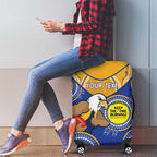 Custom AFL Eagles  NAIDOC Week Luggage Cover Keep The Fire Burning Indigenous Art