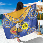 Custom AFL Eagles  NAIDOC Week Sarong Keep The Fire Burning Indigenous Art