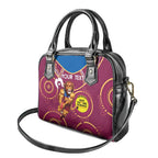 Custom AFL Brisbane Lions NAIDOC Week Shoulder Handbag Keep The Fire Burning Indigenous Art