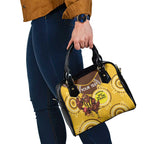 Custom AFL Hawkthorn NAIDOC Week Shoulder Handbag Keep The Fire Burning Indigenous Art
