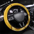 AFL Hawkthorn NAIDOC Week Steering Wheel Cover Keep The Fire Burning Indigenous Art