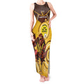Custom AFL Hawkthorn NAIDOC Week Tank Maxi Dress Keep The Fire Burning Indigenous Art
