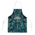 Maori Language Week Apron Kia Mau Ki To Ukaipo Paua Shell Color