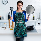 Maori Language Week Apron Kia Mau Ki To Ukaipo Paua Shell Color
