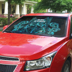 Maori Language Week Auto Sun Shade Kia Mau Ki To Ukaipo Paua Shell Color