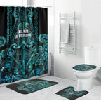 Maori Language Week Bathroom Set Kia Mau Ki To Ukaipo Paua Shell Color