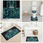 Maori Language Week Bathroom Set Kia Mau Ki To Ukaipo Paua Shell Color