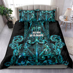 Maori Language Week Bedding Set Kia Mau Ki To Ukaipo Paua Shell Color