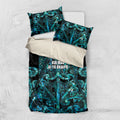 Maori Language Week Bedding Set Kia Mau Ki To Ukaipo Paua Shell Color