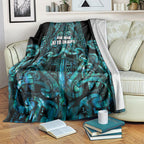 Maori Language Week Blanket Kia Mau Ki To Ukaipo Paua Shell Color