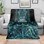 Maori Language Week Blanket Kia Mau Ki To Ukaipo Paua Shell Color