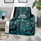 Maori Language Week Blanket Kia Mau Ki To Ukaipo Paua Shell Color