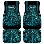 Maori Language Week Personalised Car Mats Kia Mau Ki To Ukaipo Paua Shell Color