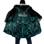 Maori Language Week Personalised Cloak Kia Mau Ki To Ukaipo Paua Shell Color