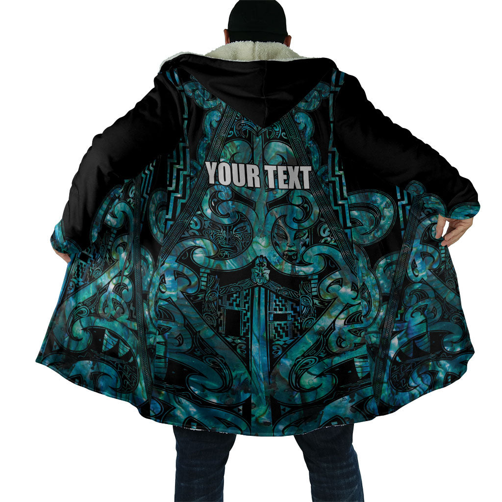 Maori Language Week Personalised Cloak Kia Mau Ki To Ukaipo Paua Shell Color