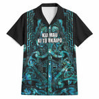 Maori Language Week Personalised Hawaiian Shirt Kia Mau Ki To Ukaipo Paua Shell Color