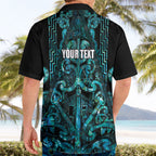 Maori Language Week Personalised Hawaiian Shirt Kia Mau Ki To Ukaipo Paua Shell Color