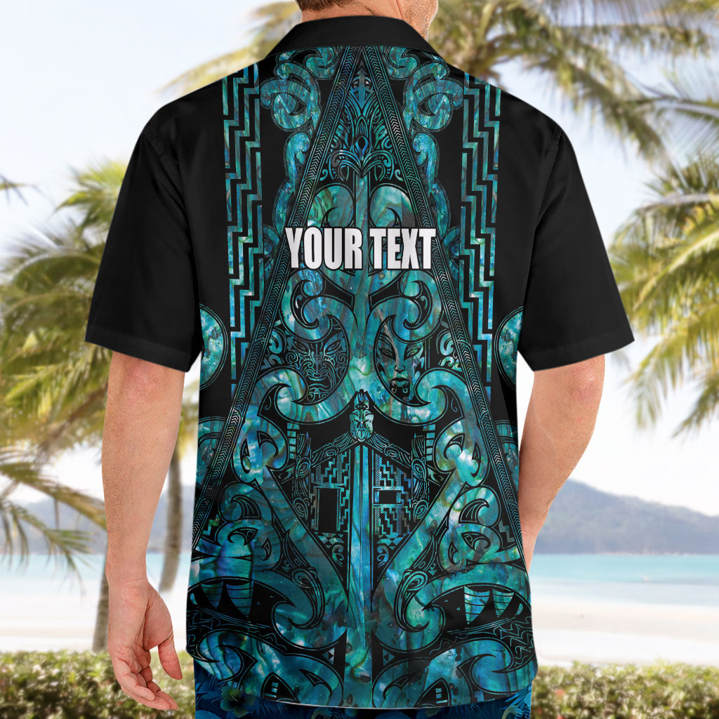 Maori Language Week Personalised Hawaiian Shirt Kia Mau Ki To Ukaipo Paua Shell Color