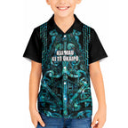 Maori Language Week Personalised Hawaiian Shirt Kia Mau Ki To Ukaipo Paua Shell Color