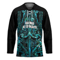 Maori Language Week Personalised Hockey Jersey Kia Mau Ki To Ukaipo Paua Shell Color