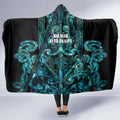 Maori Language Week Hooded Blanket Kia Mau Ki To Ukaipo Paua Shell Color