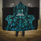 Maori Language Week Hooded Blanket Kia Mau Ki To Ukaipo Paua Shell Color
