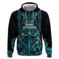 Maori Language Week Personalised Hoodie Kia Mau Ki To Ukaipo Paua Shell Color