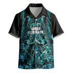 Maori Language Week Personalised Kid Hawaiian Shirt Kia Mau Ki To Ukaipo Paua Shell Color