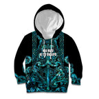Maori Language Week Personalised Kid Hoodie Kia Mau Ki To Ukaipo Paua Shell Color