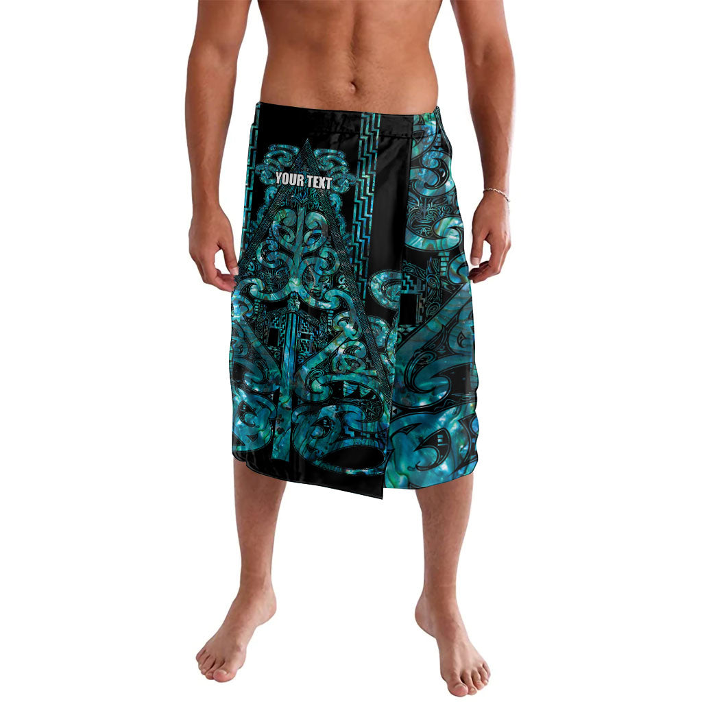Maori Language Week Personalised Lavalava Kia Mau Ki To Ukaipo Paua Shell Color