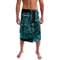 Maori Language Week Personalised Lavalava Kia Mau Ki To Ukaipo Paua Shell Color