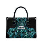 Maori Language Week Leather Bag Kia Mau Ki To Ukaipo Paua Shell Color