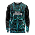 Maori Language Week Personalised Long Sleeve Shirt Kia Mau Ki To Ukaipo Paua Shell Color