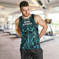 Maori Language Week Personalised Men Tank Top Kia Mau Ki To Ukaipo Paua Shell Color