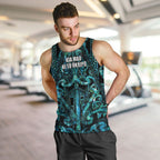 Maori Language Week Personalised Men Tank Top Kia Mau Ki To Ukaipo Paua Shell Color