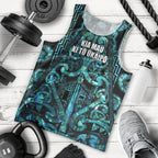 Maori Language Week Personalised Men Tank Top Kia Mau Ki To Ukaipo Paua Shell Color