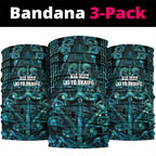Maori Language Week Neck Gaiter Kia Mau Ki To Ukaipo Paua Shell Color