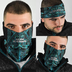Maori Language Week Neck Gaiter Kia Mau Ki To Ukaipo Paua Shell Color