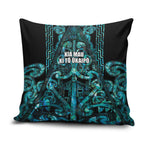 Maori Language Week Pillow Cover Kia Mau Ki To Ukaipo Paua Shell Color