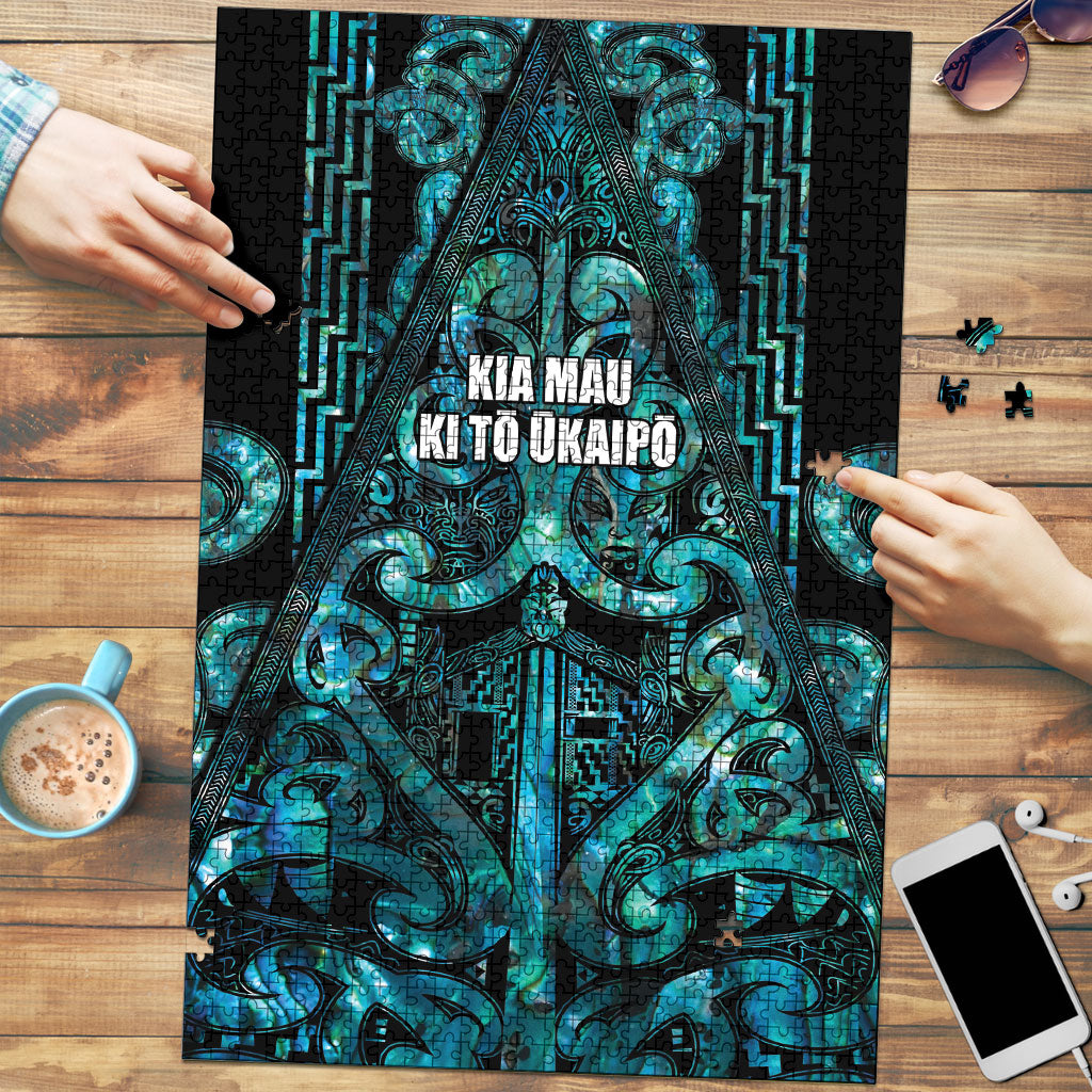 Maori Language Week Puzzle Kia Mau Ki To Ukaipo Paua Shell Color