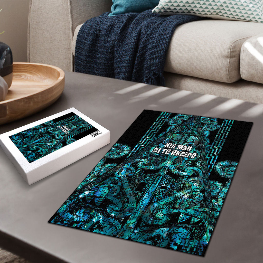 Maori Language Week Puzzle Kia Mau Ki To Ukaipo Paua Shell Color