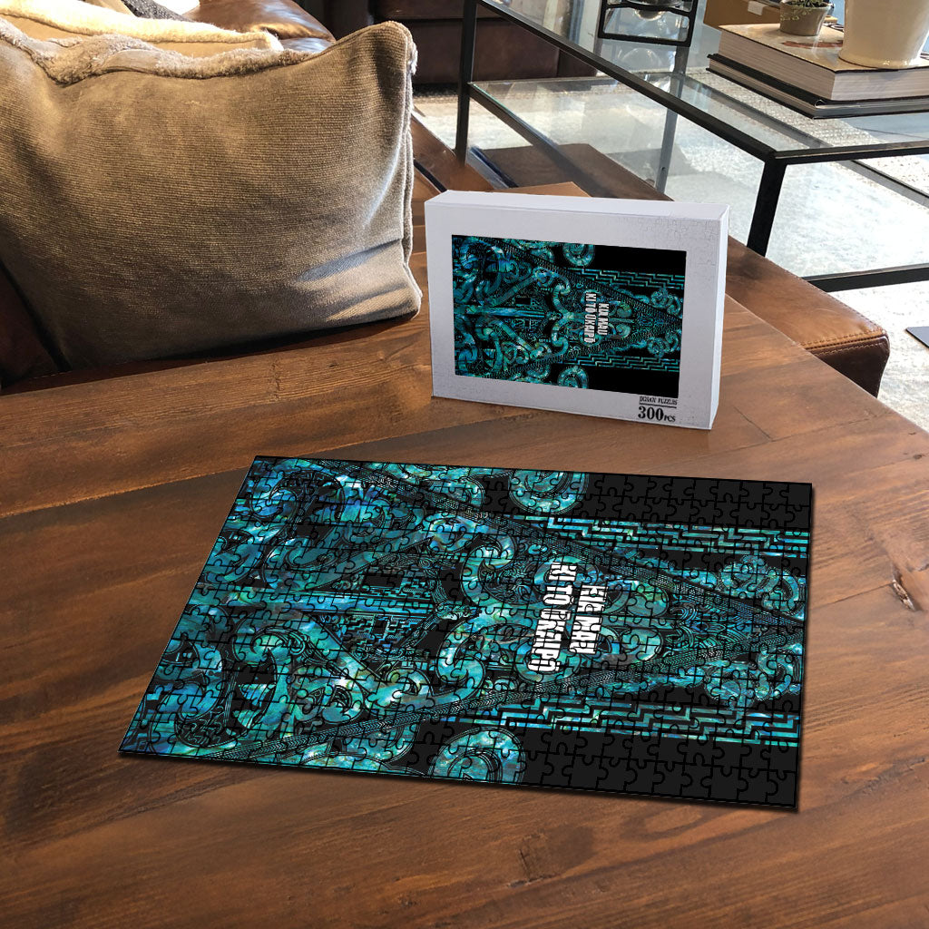 Maori Language Week Puzzle Kia Mau Ki To Ukaipo Paua Shell Color