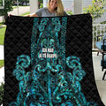 Maori Language Week Quilt Kia Mau Ki To Ukaipo Paua Shell Color