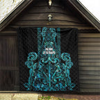 Maori Language Week Quilt Kia Mau Ki To Ukaipo Paua Shell Color