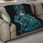 Maori Language Week Quilt Kia Mau Ki To Ukaipo Paua Shell Color