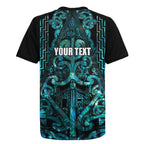 Maori Language Week Personalised Rugby Jersey Kia Mau Ki To Ukaipo Paua Shell Color